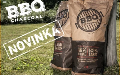 BBQ – Dřevěné uhlí 100% Natural z bukového dřeva 7 kg