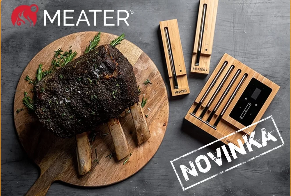 MEATER – první bezdrátové teploměry na maso s přenosem naměřené teploty na chytrý telefon